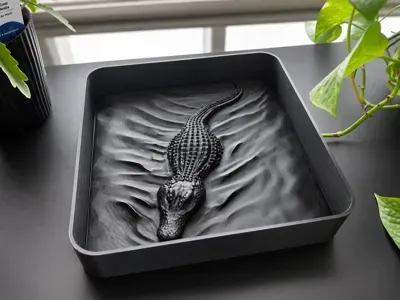 Alligator Water Key Tray – XL Version