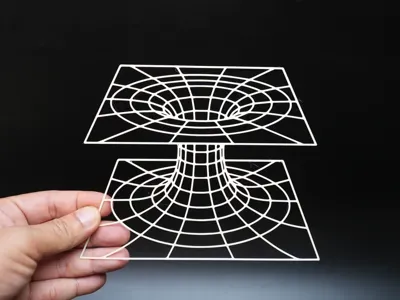 Einstein–Rosen Bridge | Geometry Optical Sculpture